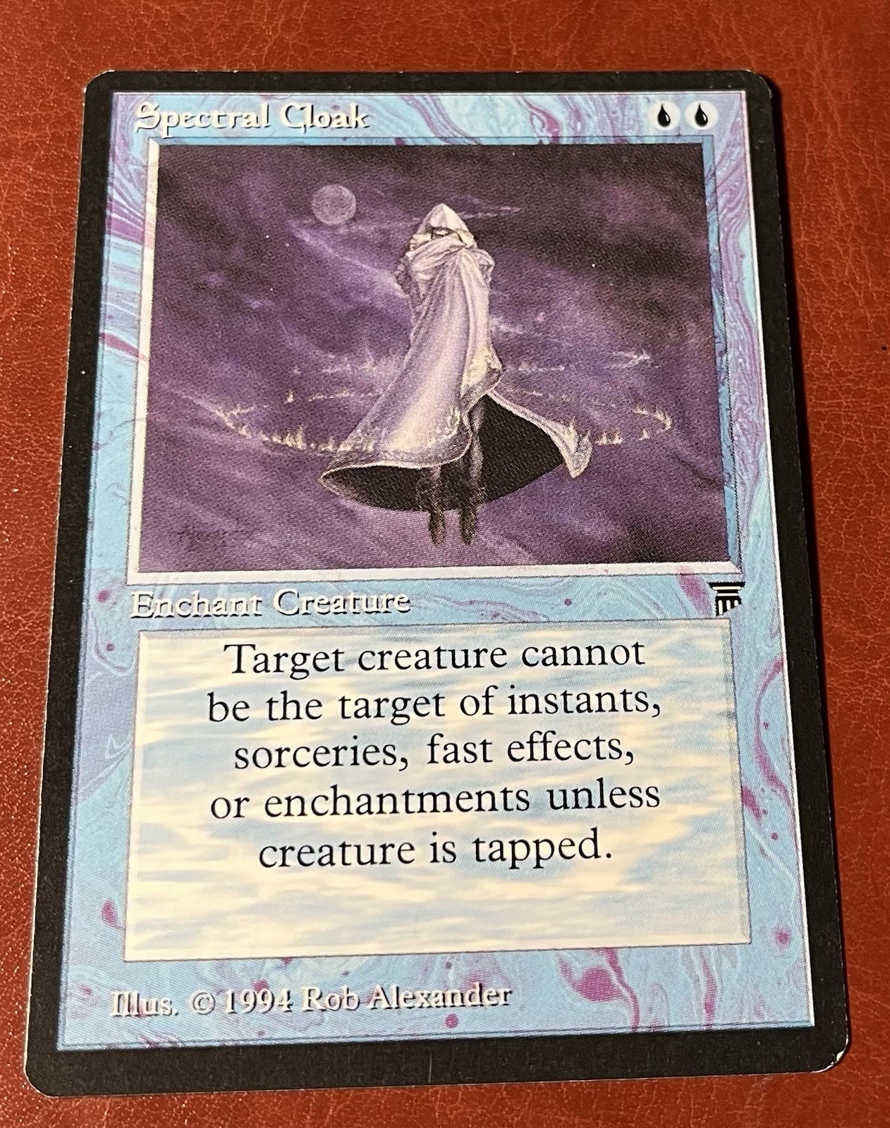 Spectral Cloak Legends Rare Reserved List MTG Magic 1994 LP Light Play
