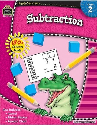 Ready-Set-Learn: Subtraction Grd 2 Paperback Teacher Created Reso