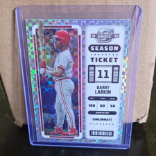 Panini 2023 Chronicles Contenders Optic Prizm Barry Larkin #10 Reds
