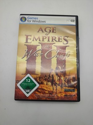 Age of Empires III - The Warchiefs  für PC CD Rom Computer Spiel