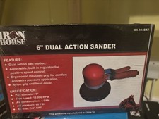 Iron Horse Ih-1040at 6 Dual Action Sander New In Box Iron Horse Ih-1040at 6 Dual Action Sander New In Box