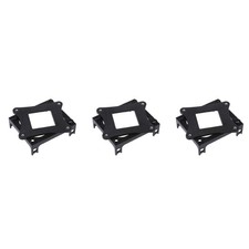 3X Black Plastic CPU Fan Mounting Bracket Base for Socket 478 Y8K69602