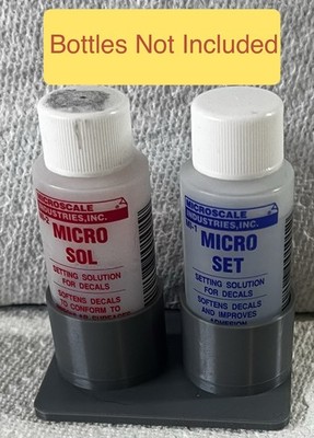 Microscale Micro Sol Micro Set bottle holder (Bottles Not Included)