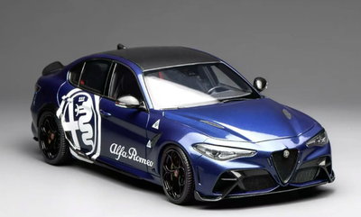 1/18 Motorhelix Alfa Romeo Giulia GTA in Gloss Blue Limited