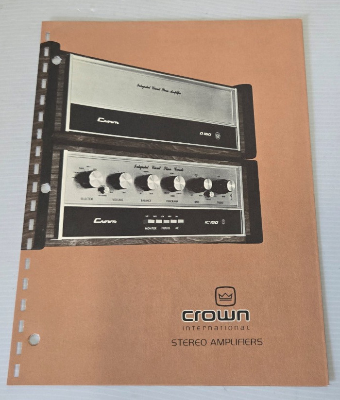 Crown D-60 vintage audio equipment - eBay listing photo 2