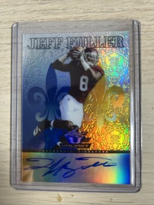 2012 Leaf Valiant Jeff Fuller Rookie AUTO Blue/gold MINT 03/99