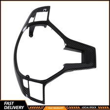 For Mercedes Benz W204 W207 W212 C-class Silver Chrome Steering Wheel Trim Cover
