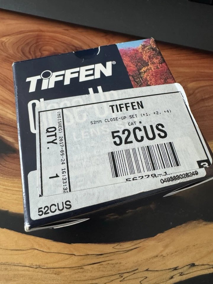 New Tiffen 52mm Close-up Lens Set +1, +2, and +4 Diopters - Image 2 of 3
