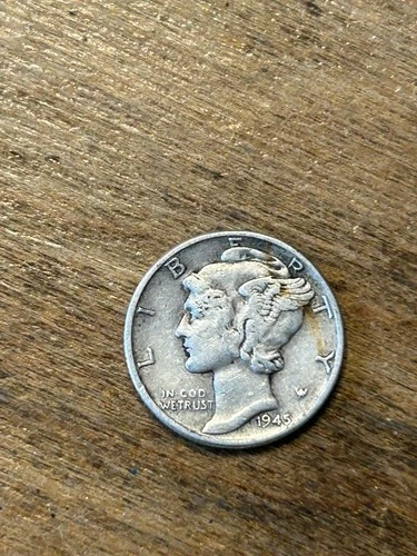 1945 Mercury Dime VF