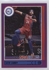 2021-22 Panini NBA Hoops Purple Seth Curry #37 12z3