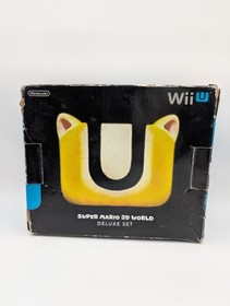 Nintendo Wii U 32 GB Super Mario 3D World Handheld Console System In Box TESTED