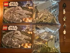 LEGO Star Wars Millennium Falcon 7965 Complete Set w/ Minifigures, Manuals