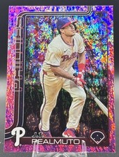 2025 Topps Series 2 - J.T. Realmuto #625 Pink Holo Foil Philadelphia Phillies