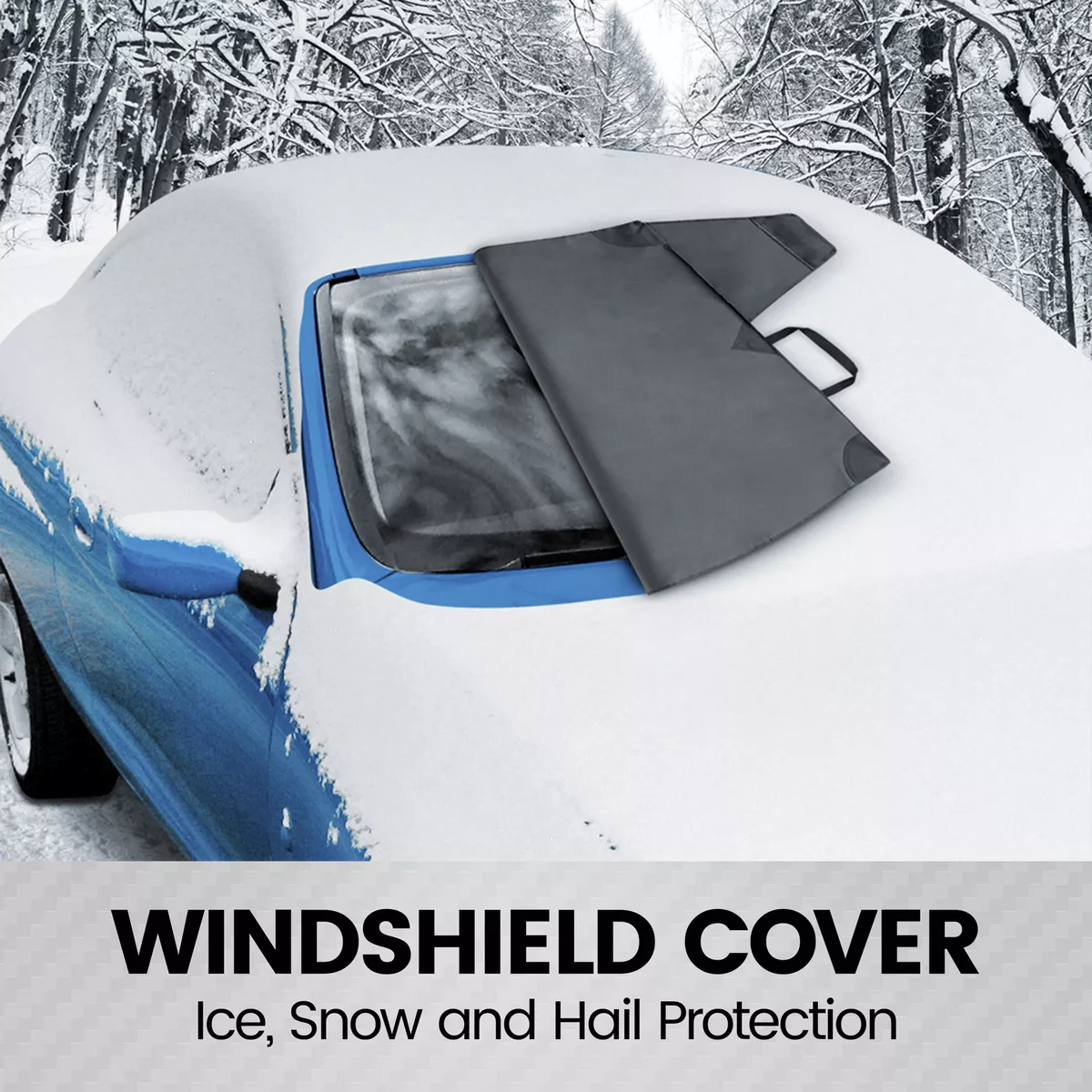 Car Windshield Snow Cover Ice Shield FrostGuard Window Shade Fits Chevy  Vehicles