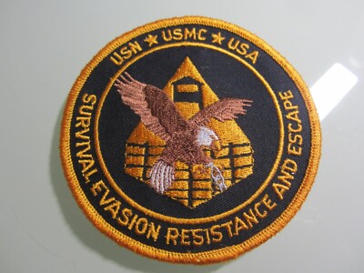Patch Evasion Example USN USMC SURVIVAL EVASION RESISTANCE & ESCAPE PATCH | eBay