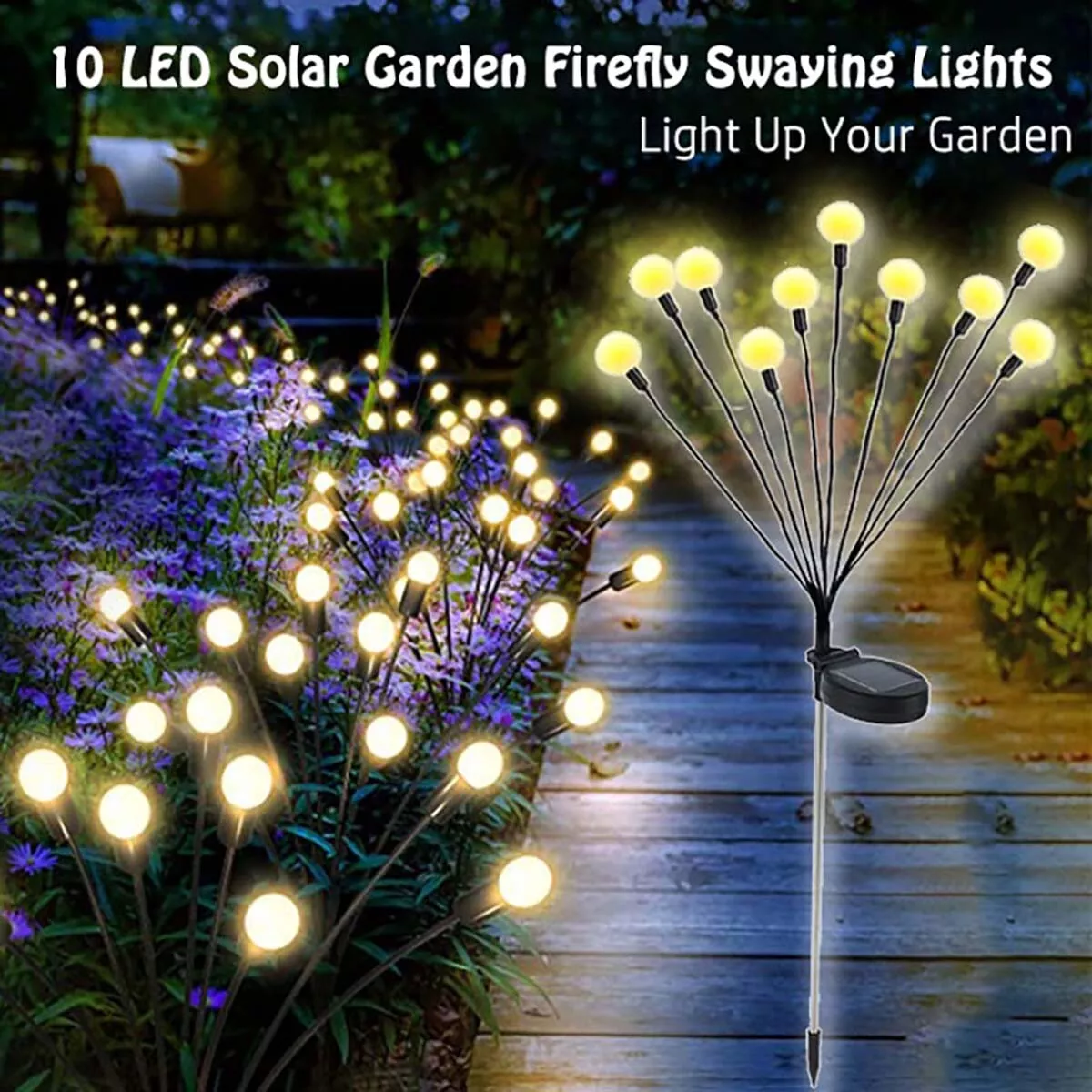 Firefly led garden lights deals