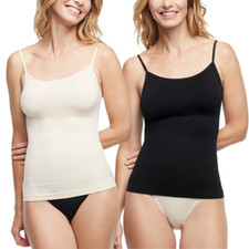 Yummie Ladies Seamless Shaping Camisole, 2-Pack