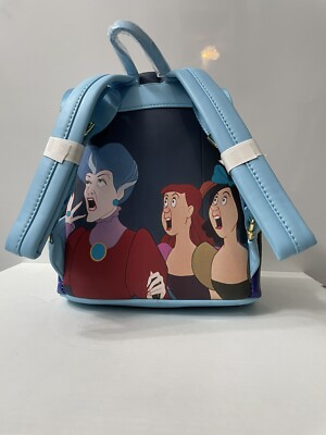LOUNGEFLY DISNEY CINDERELLA PRINCESS SCENE MINI BACKPACK New  display picture 1
