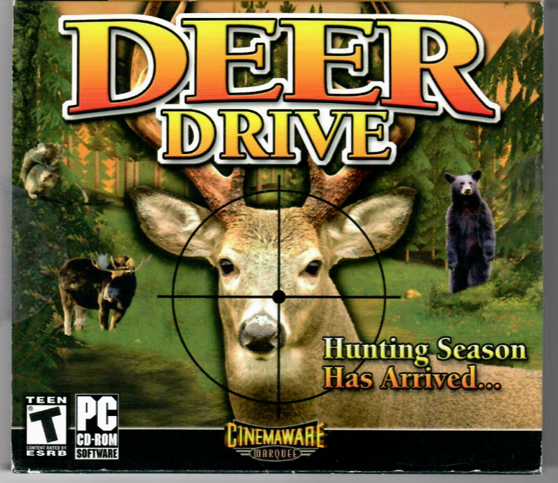 Deer Drive pc cd rom Hunting Season Has Arrived 3DHunting game
