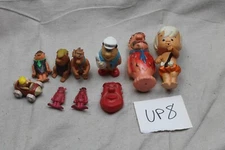 Vintage Flinstones Toy lot Fred Barney Bam Bam
