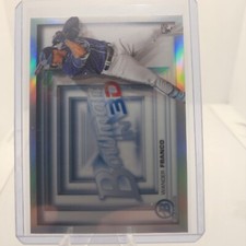 2022 BOWMAN CHROME  BASEBALL WANDER FRANCO BOWMAN IN 3D ROOKIE INSERT #B3D-1