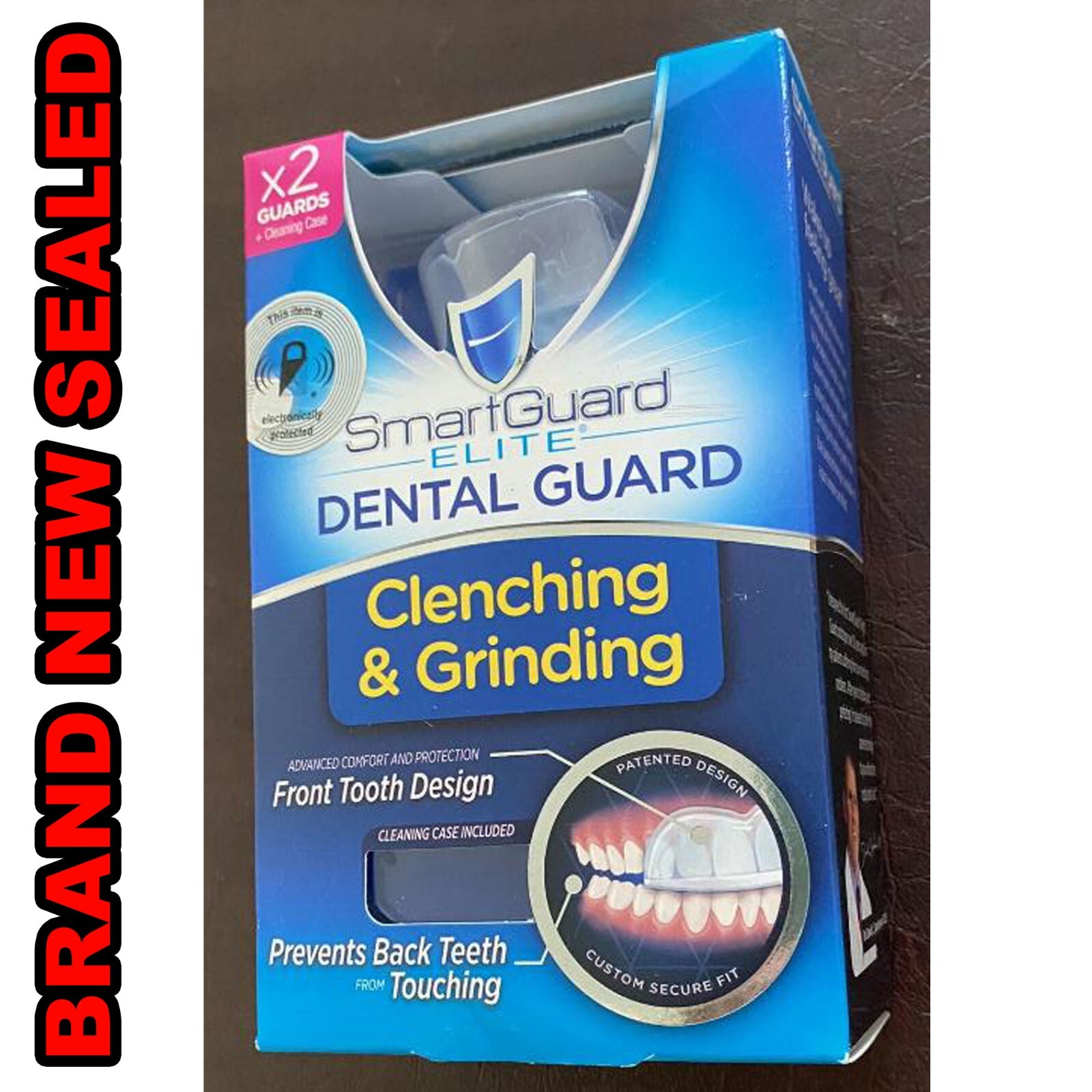 Smart Guard Elite Dental Guard for Clenching & Grinding 2 Guards + Case