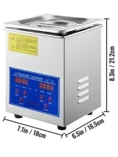 Ultraschallreiniger 2L 6L Digital Timer Edelstahl Bad Gläser Uhr Reinigen - Bild 9 von 32