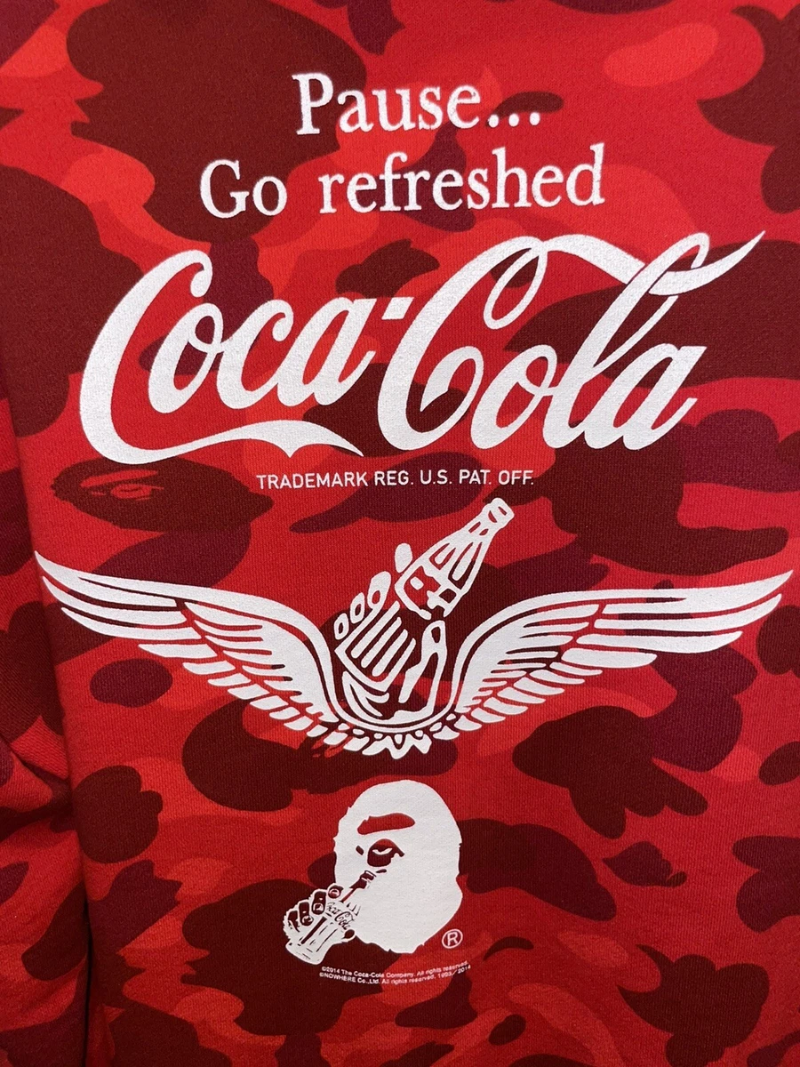 BAPE x Coca-Cola Logo Sweatshirt Coca Cola