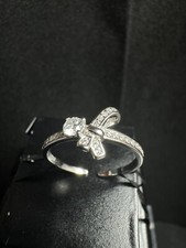 ANELLO REGOLABILE DA DONNA A FORMA DI FIOCCO IN ARGENTO 925