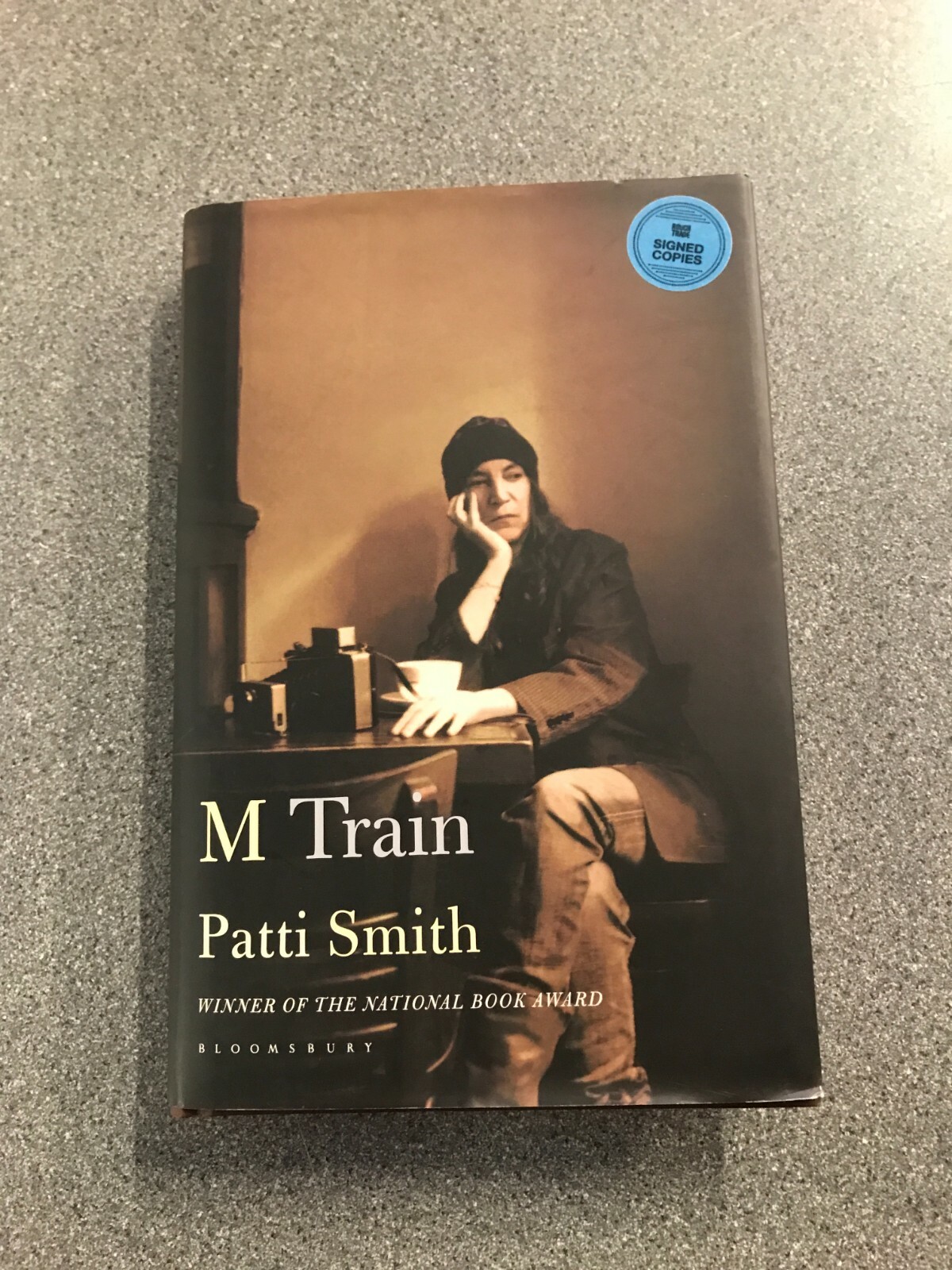 M Train by Patti Smith (Hardcover, 2015) SIGNED BY PATTI SMITH