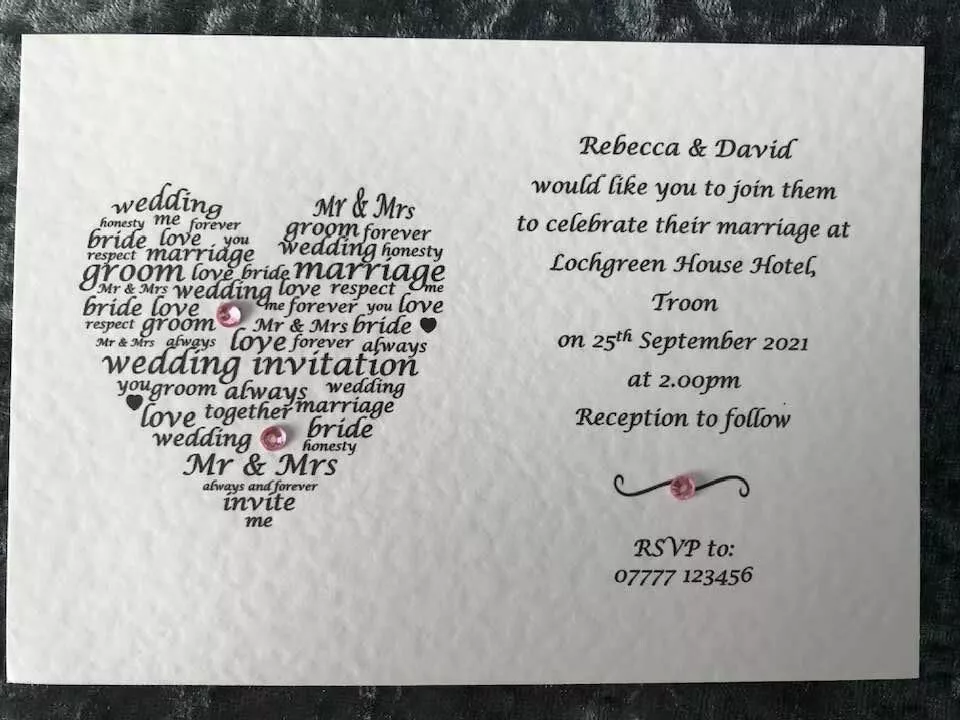 Wedding invitations best sale near me