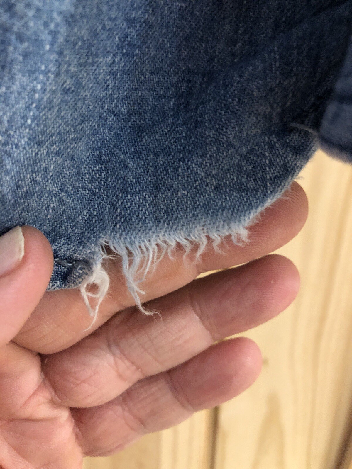 American Eagle Denim Patchwork Jacket Lightweight… - image 6