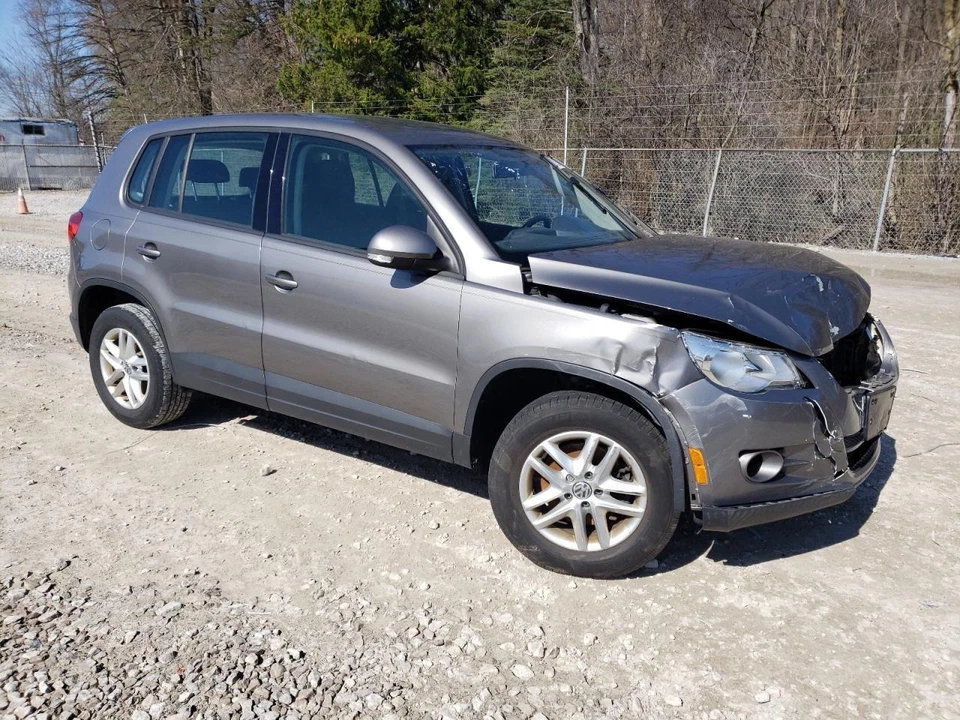 Parasol izquierdo usado se adapta a: Volkswagen Tiguan 2011 iluminado mercado estadounidense grado izquierdo Foto 4 de 4