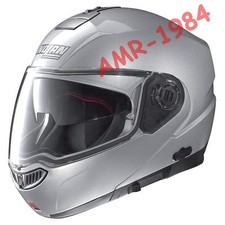 CASCO NOLAN N104 ABSOLUTE CLASSIC N-COM COL.01 TAGLIA  "S" PLATINUM SILVER N104 