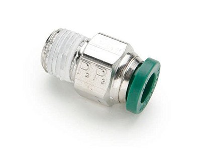 Parker Hannifin W68L-5/32-1 restolok L Nickel lated Brass Male Connector