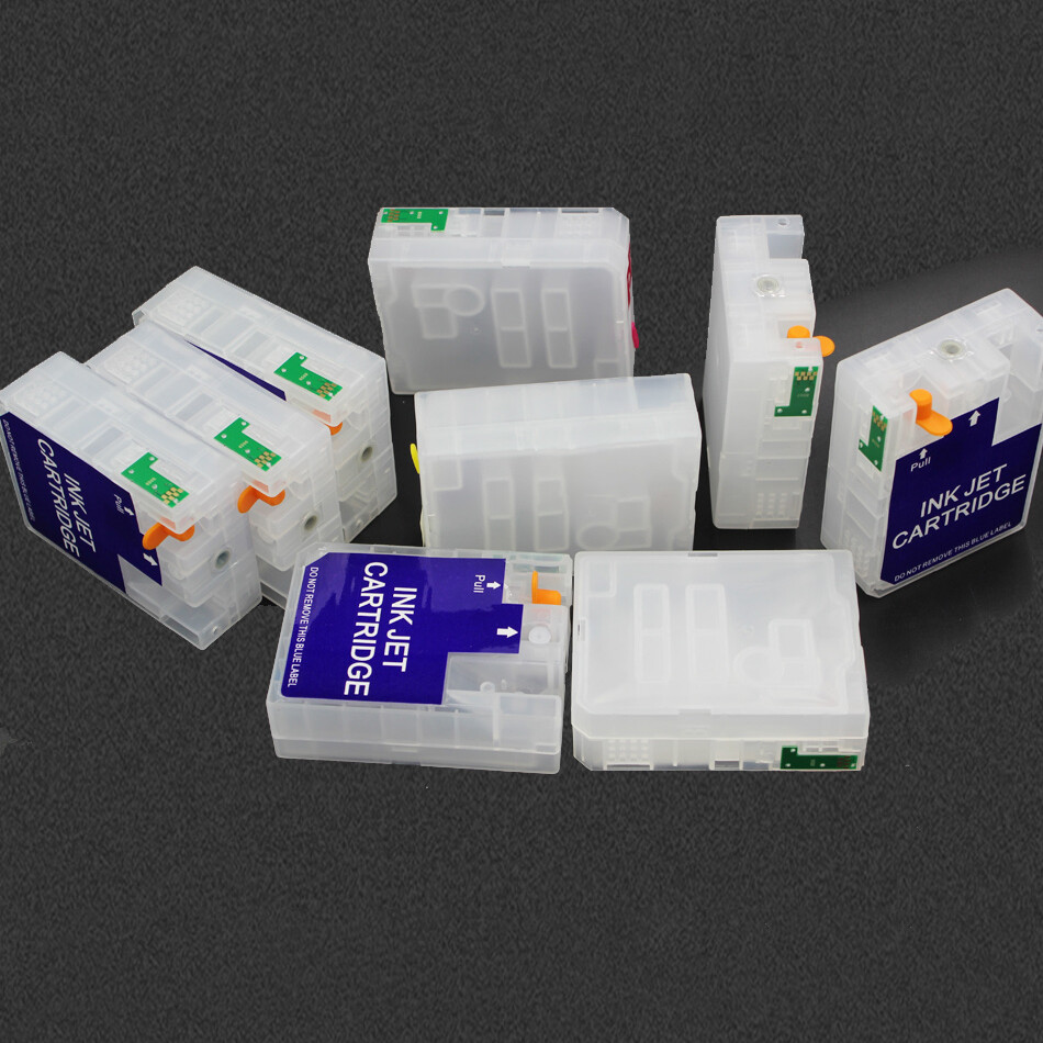 Ink Cartridges for Epson 3800 3800C 3880 3890 with Chip Refillable-image