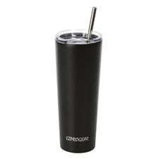 Ezprogear 26 oz Stainless Steel Skinny Tumbler Insulated Cup w/Lid & Straw-Other