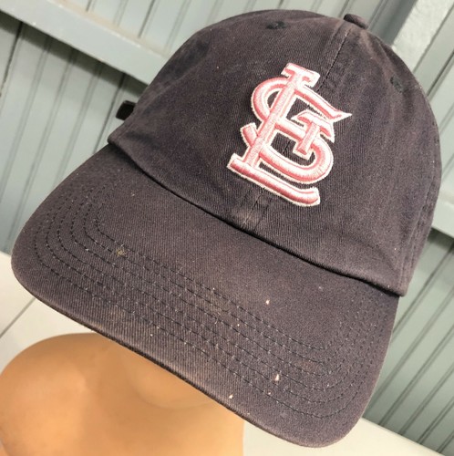 St. Louis Cardinals Pink Logo Strapback Baseball Cap Hat