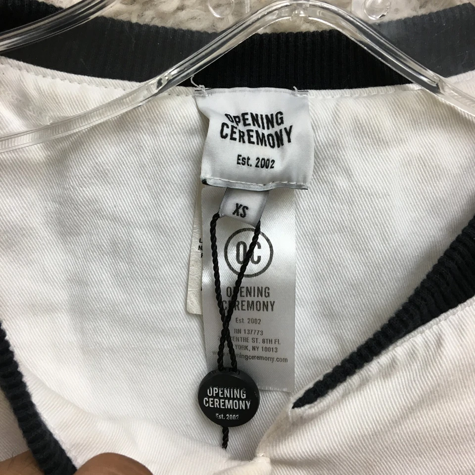 Suéter Ceremonia de Apertura Extra Pequeño Adulto Rojo Negro Gráfico De Gran Tamaño Para Mujer XS Foto 3 de 4