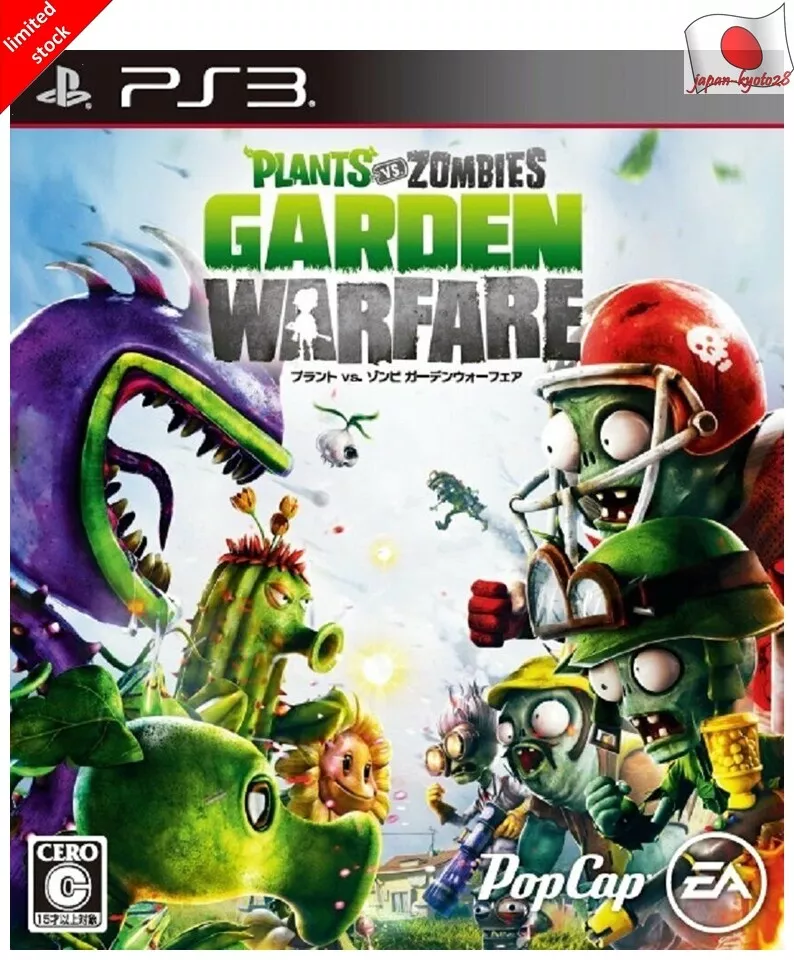 PS3 Game Plants vs zombies, Garden Warfare PlayStation 3 Pop Cap