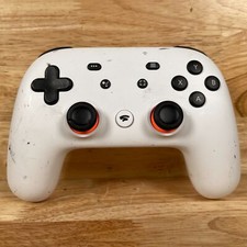 Google Stadia H2B Premiere Edition White Wire...