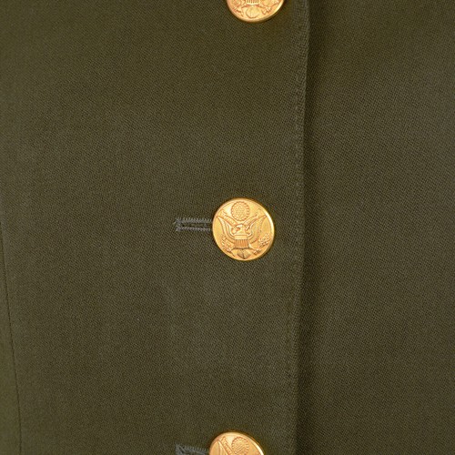 WW2 American Womens Class A WAC Officers Service Jacket Military Repro US - Picture 7 of 8