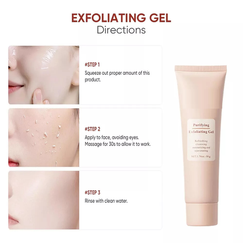 Purifying Exfoliating Gel, Purifying Enzymes Exfoliating Gel for All Skin Types - Picture 15 of 23