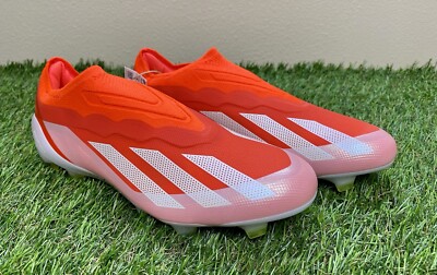 Adidas X Crazyfast Elite Laceless FG Red Soccer Cleats IG0611 Men s Size 7.5