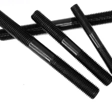 Black 12.9 Steel Double End Studs Rods Clamping Type M12 M14 M16 M18 M20