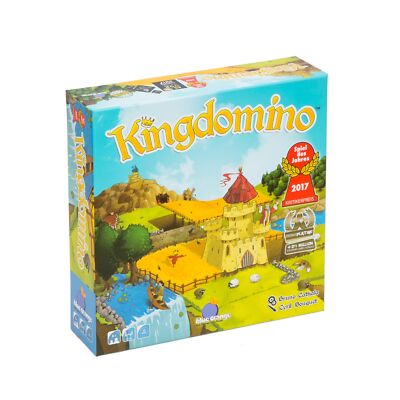 Kingdomino Strategy Board Game for 2 to 4 Players Ages 8 and Up