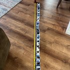 Handmade Chain Garland From A Blue Fabric Quilt Appx 6 Ft — photo 3