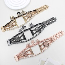 Flowers Bohemian Band Strap for Apple Watch Series 11 10 9 8 7 SE 6 5 4 Ultra 2