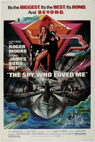 JAMES BOND 007 THE SPY WHO LOVED ME 13x19" GLOSSY MOVIE POSTER - Picture 1 of 1