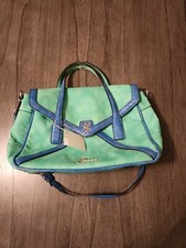 vintage guess bag Green And Blue